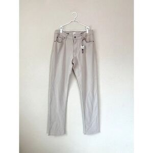 NWT! Swet Tailor Mens All-In Khaki Pant, Size 32x34